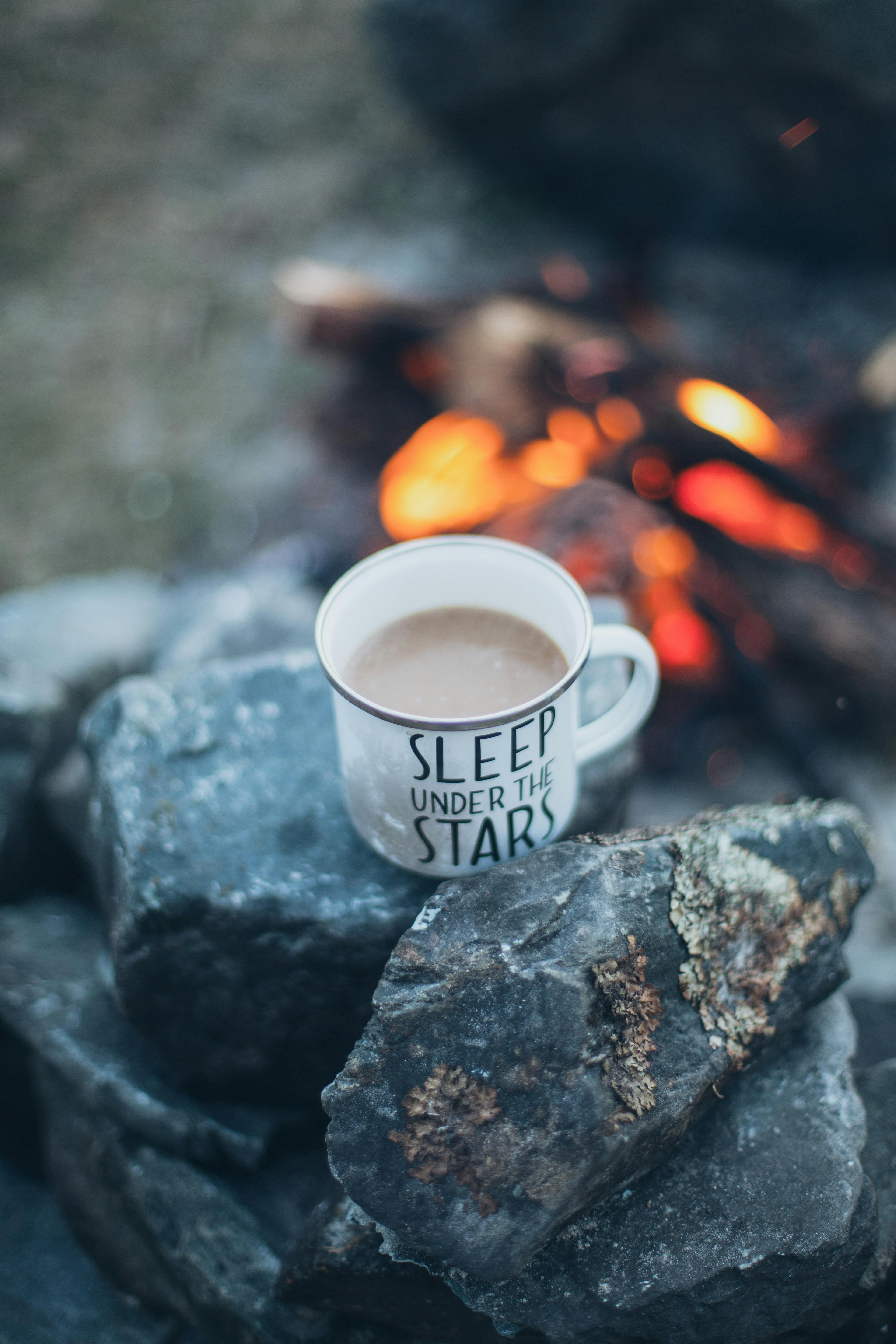 Coffee Mug by Campfire