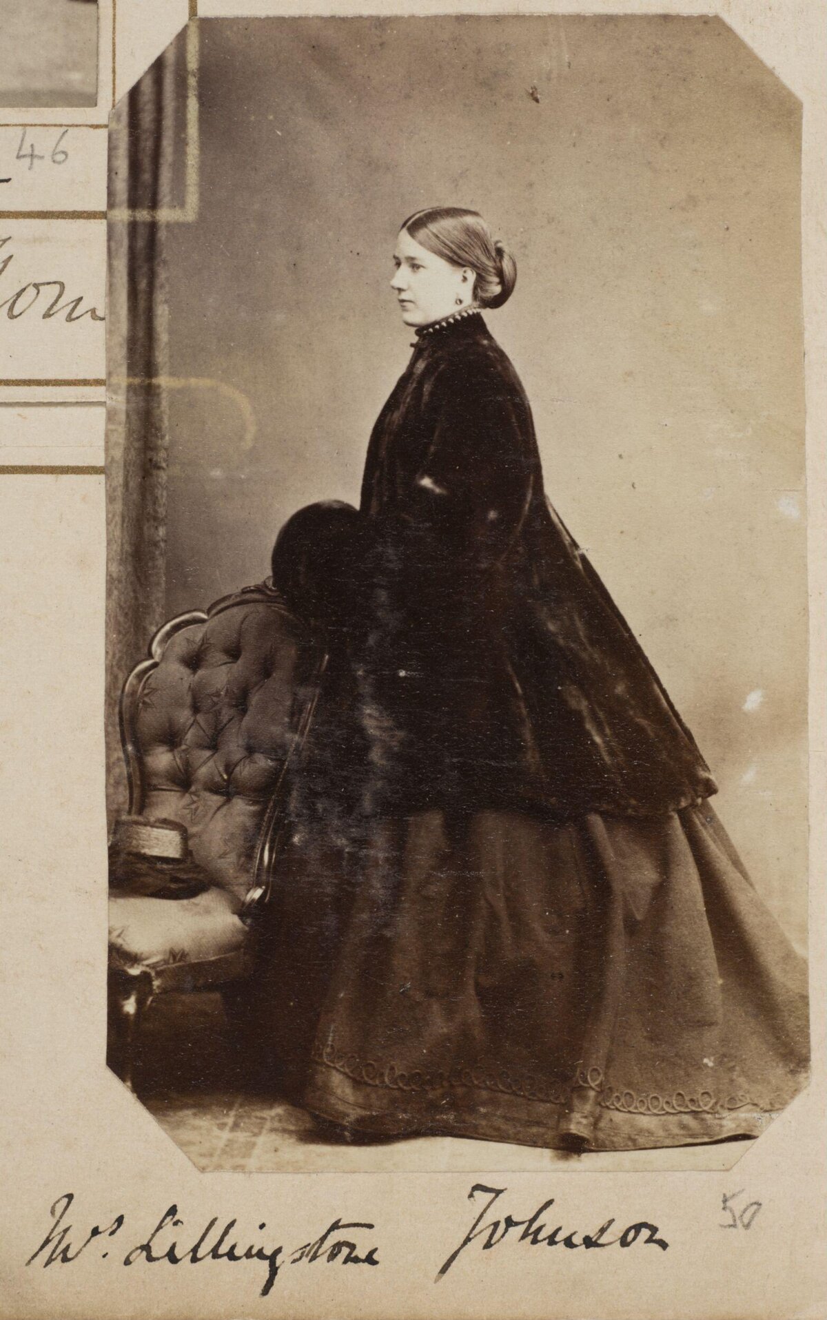Vintage Portrait of Mrs Lillingstone Johnson