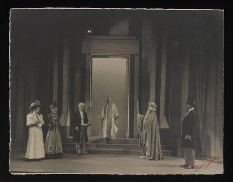 Vintage Stage Play Performance