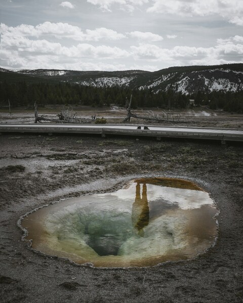 Yellowstone Geothermal Hot Spring