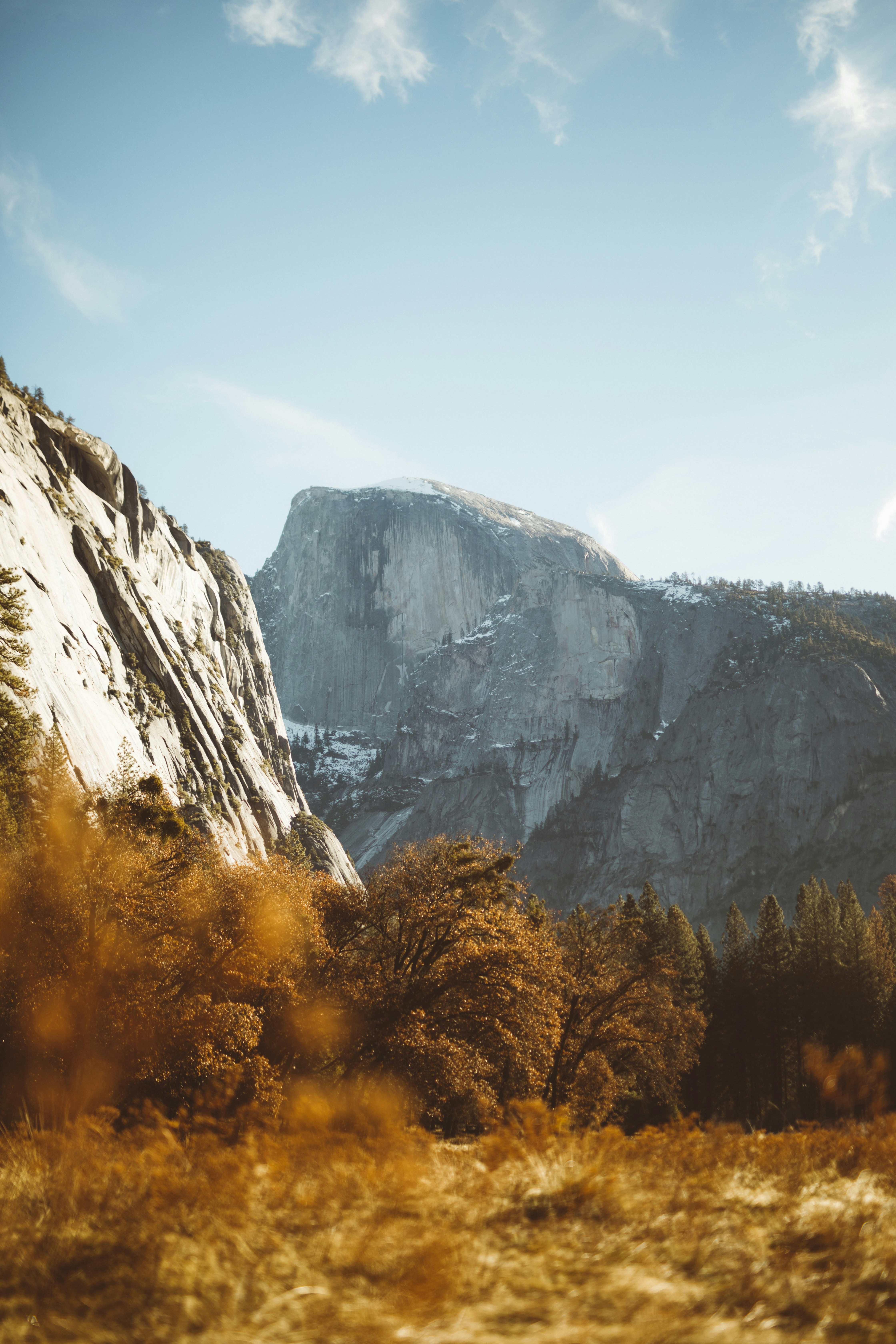 Autumn View of Half Dome