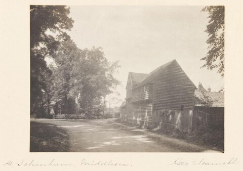 Rural Road at Ickenham, Middlesex