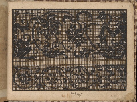 Antique Floral Cross Stitch Pattern