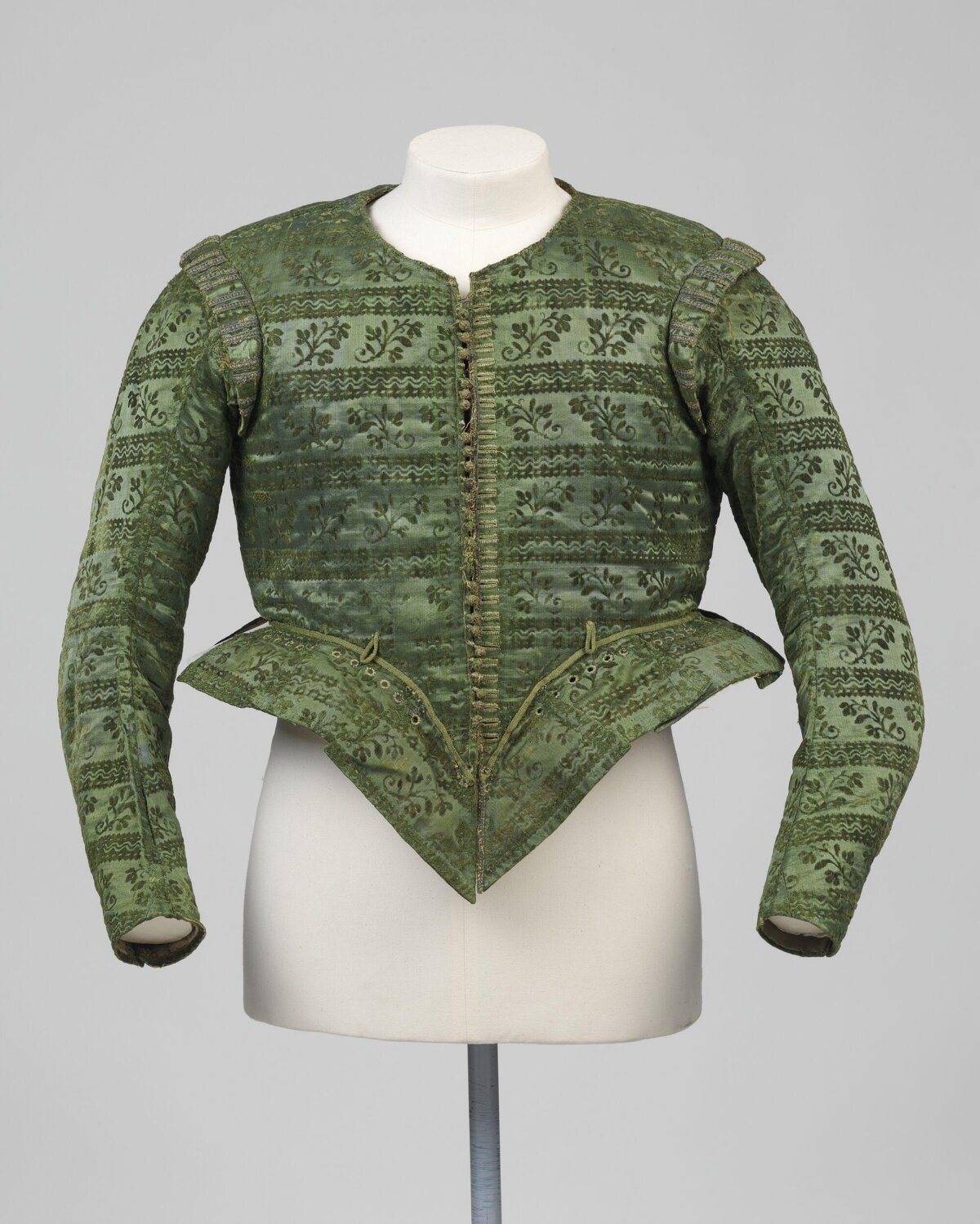 Antique Green Embroidered Doublet