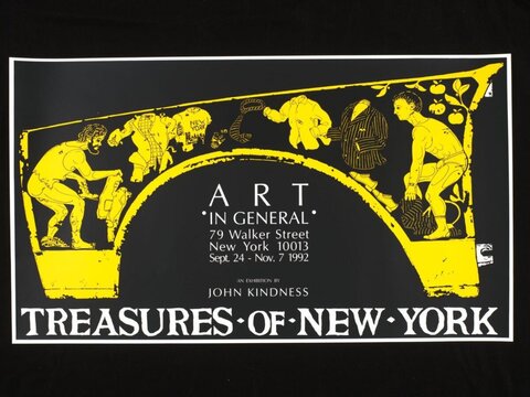 Treasures of New York Exhibition Poster