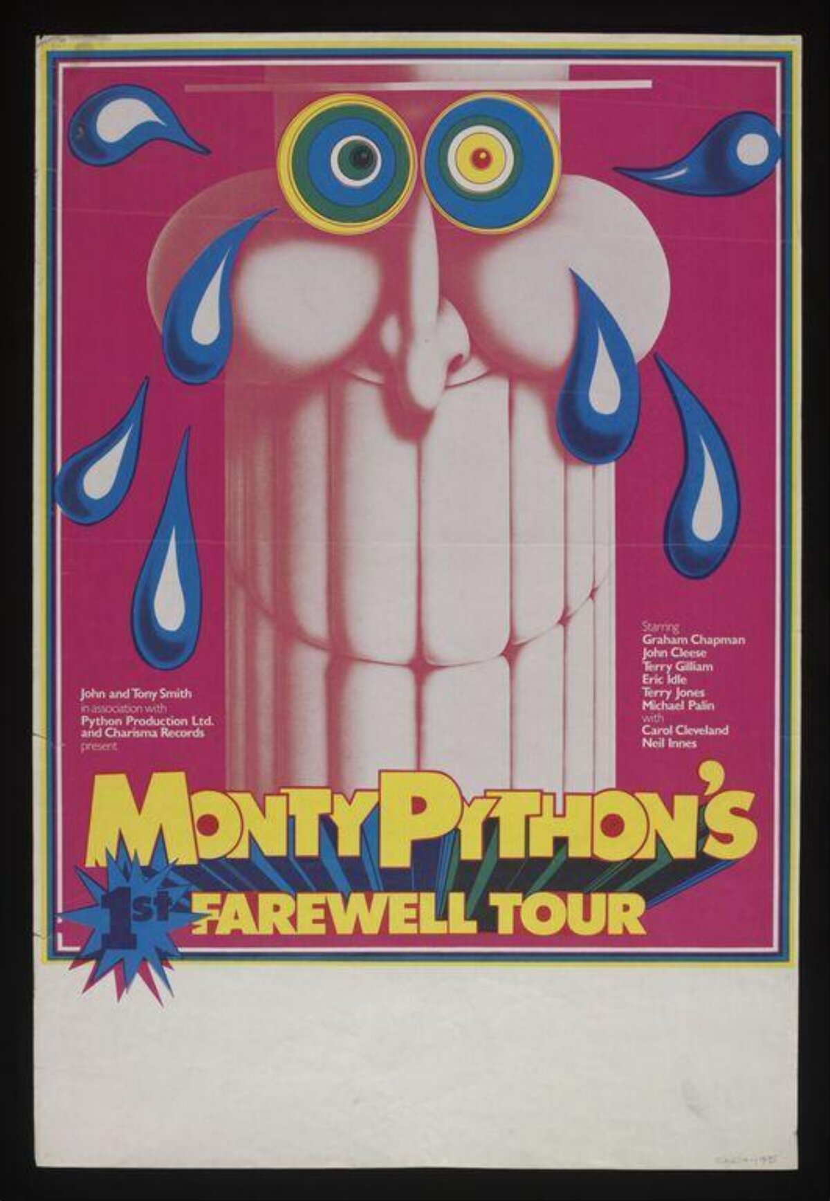 Monty Python's 1st Farewell Tour Poster