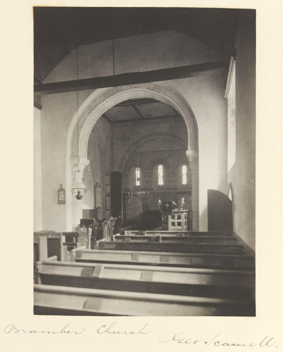 Bramber Church Interior