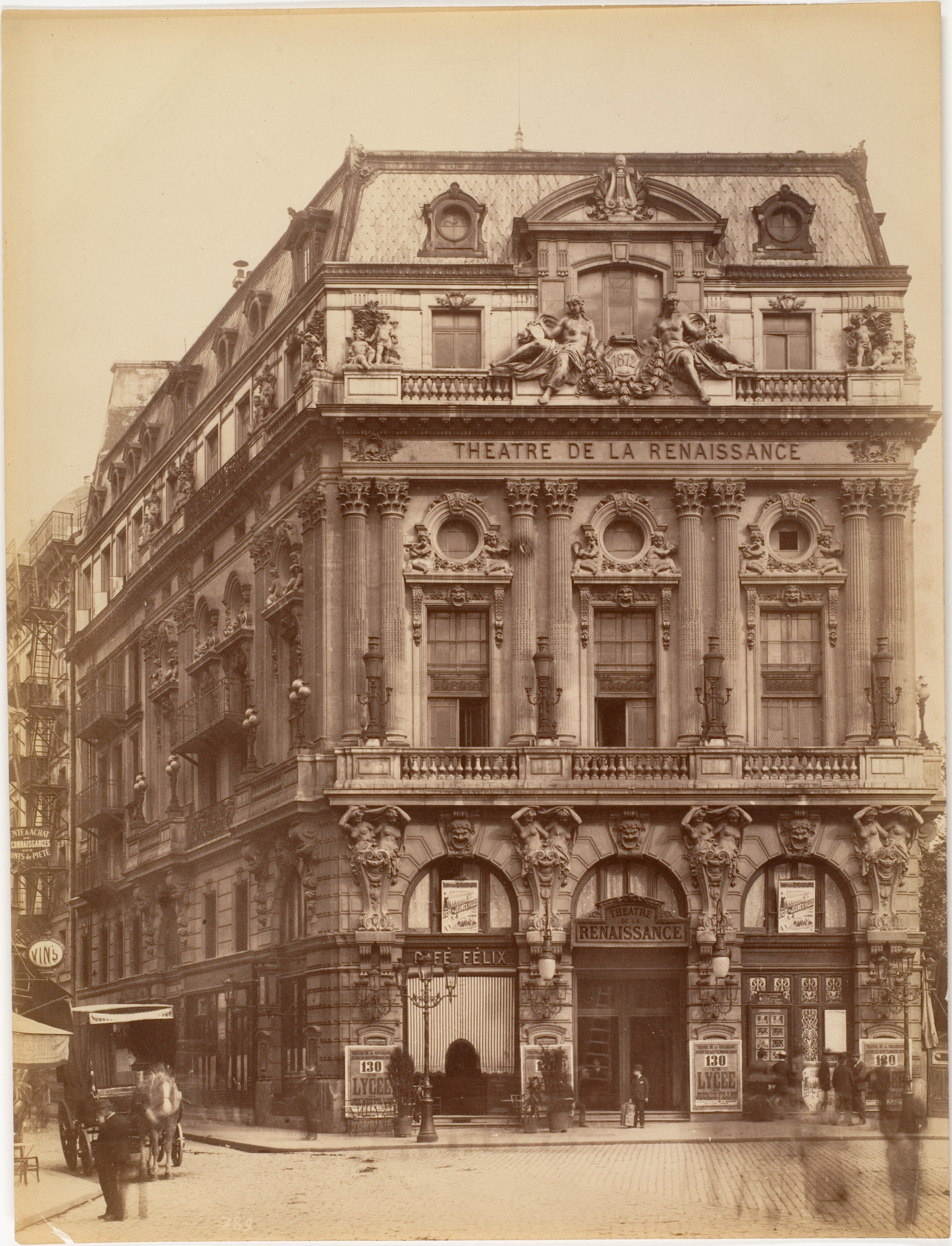 Vintage Theatre de la Renaissance Building