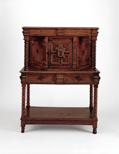 Antique Carved Wooden Cabinet