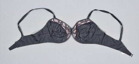 Black Lace Unlined Bra