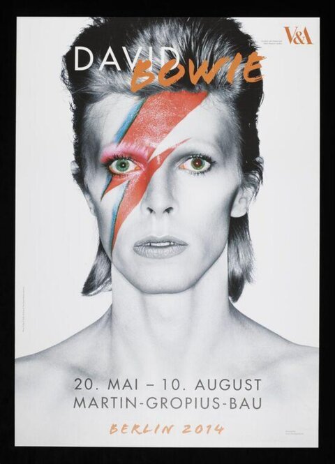 David Bowie Berlin Exhibition Poster