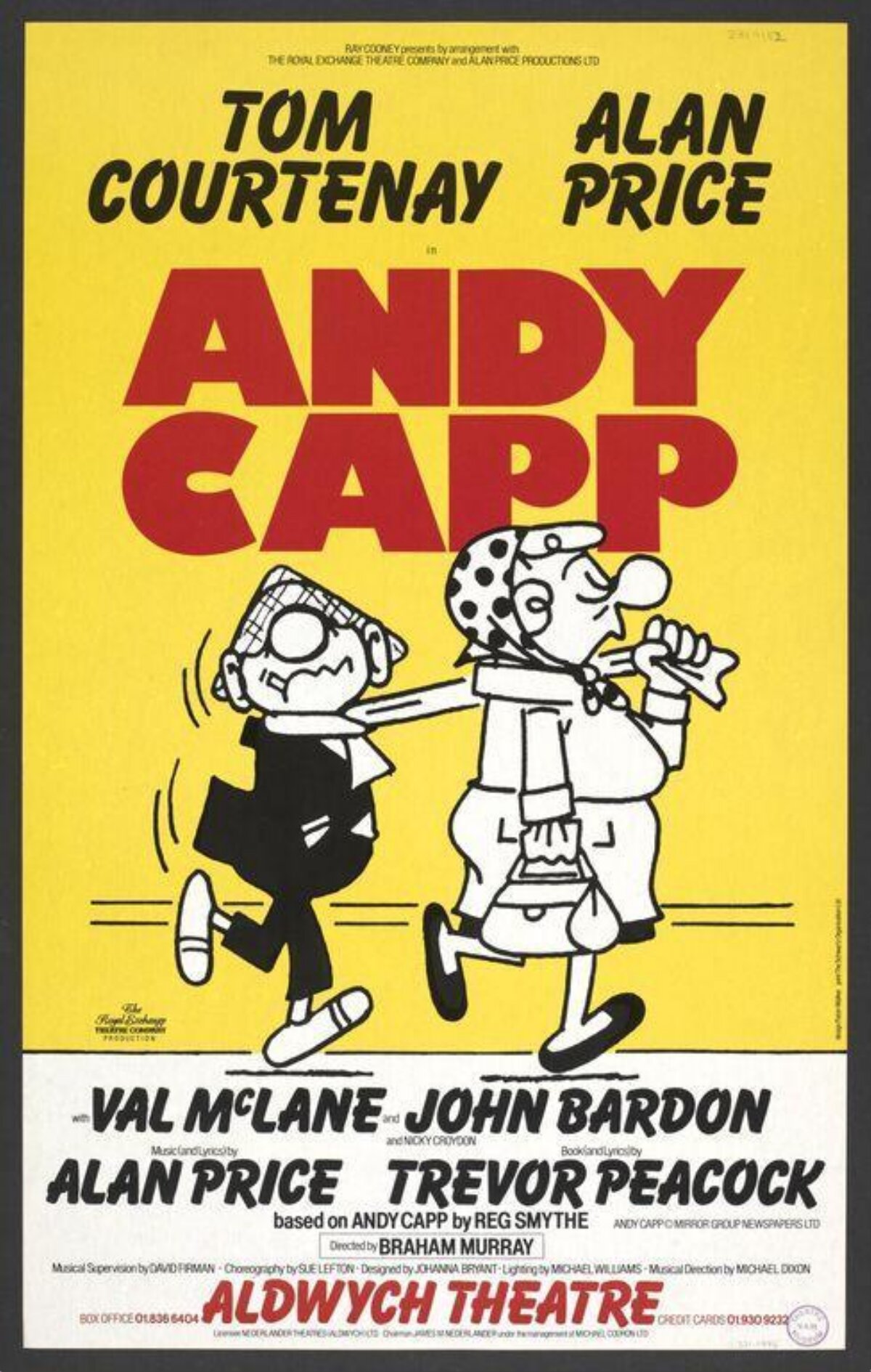 Andy Capp Musical Theatre Poster