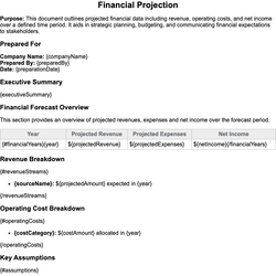 Financial Projection