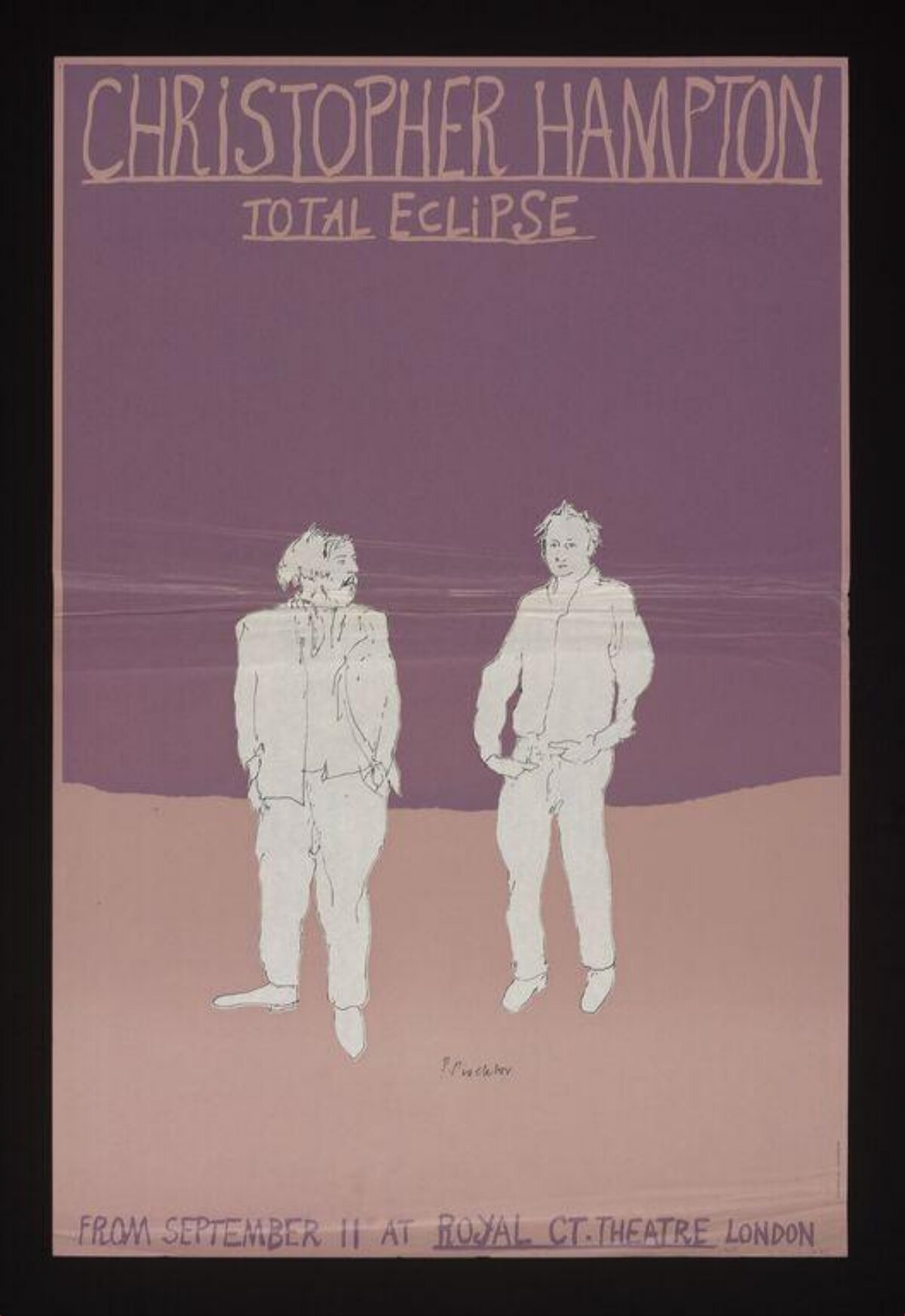Total Eclipse Theatre Play Poster