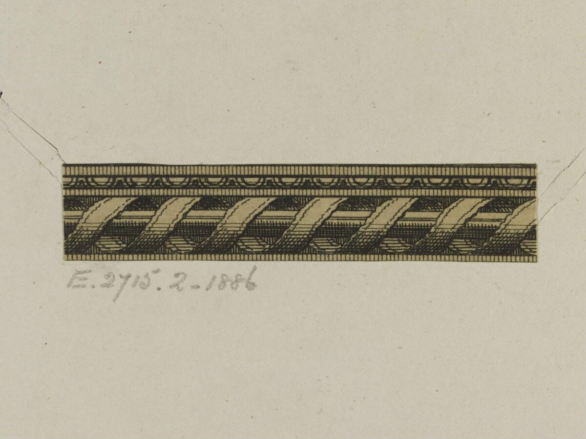 Antique Rope Twist Ornament Sketch