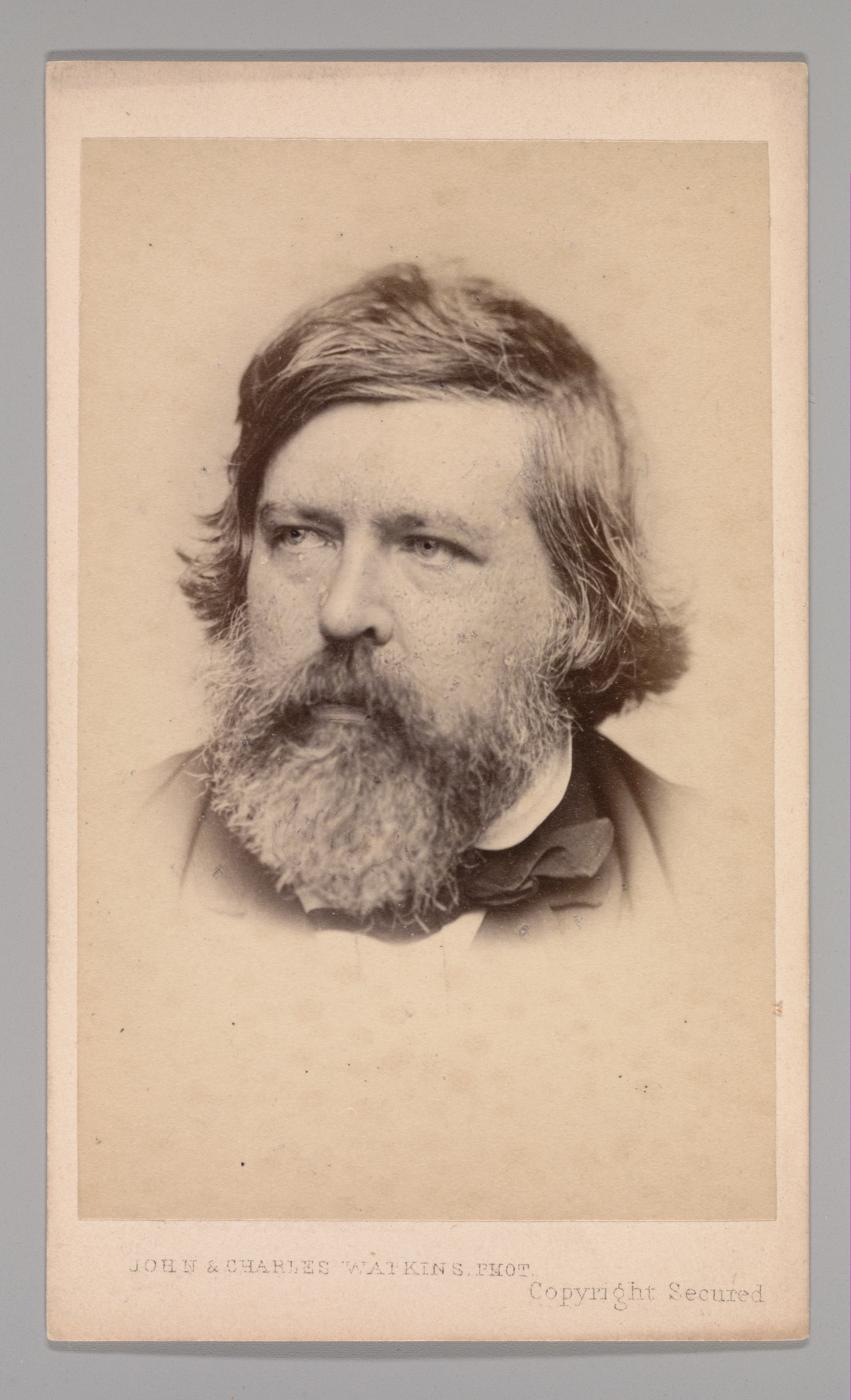 Vintage Portrait of a Bearded Man