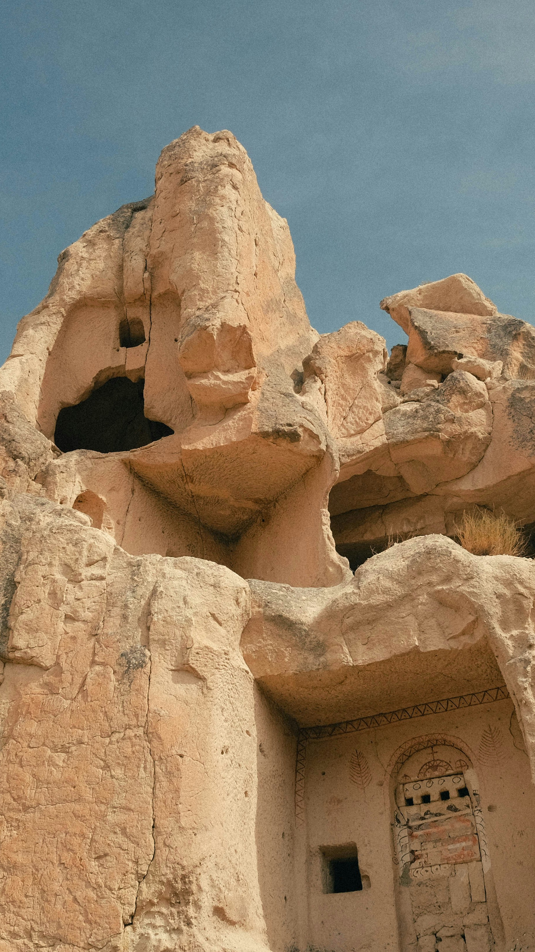 Ancient Rock-Cut Cave Dwellings