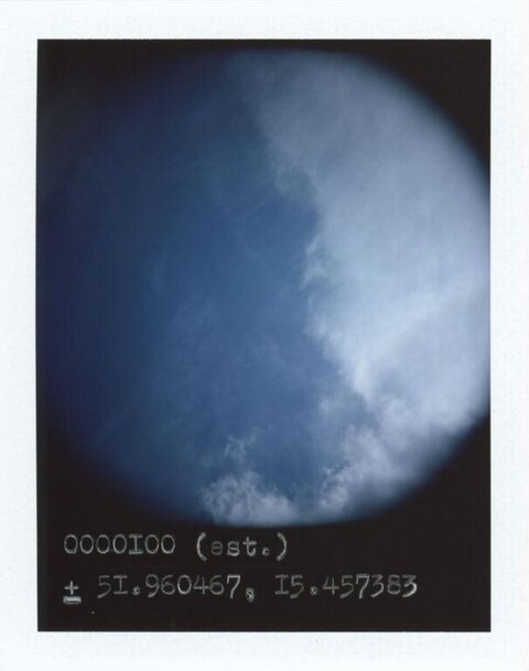 Sky View With Coordinates