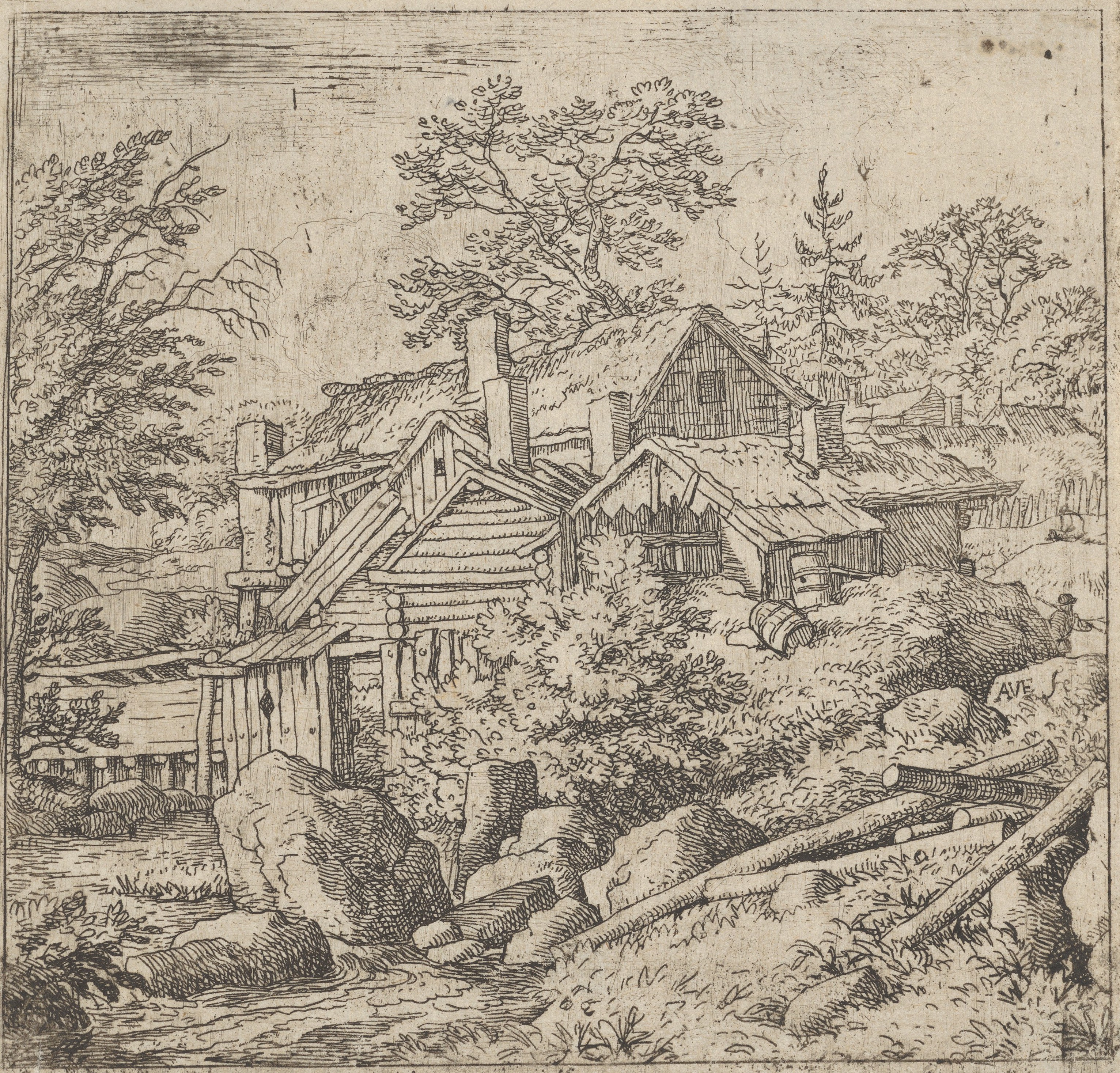 Rustic Cottage by the Stream