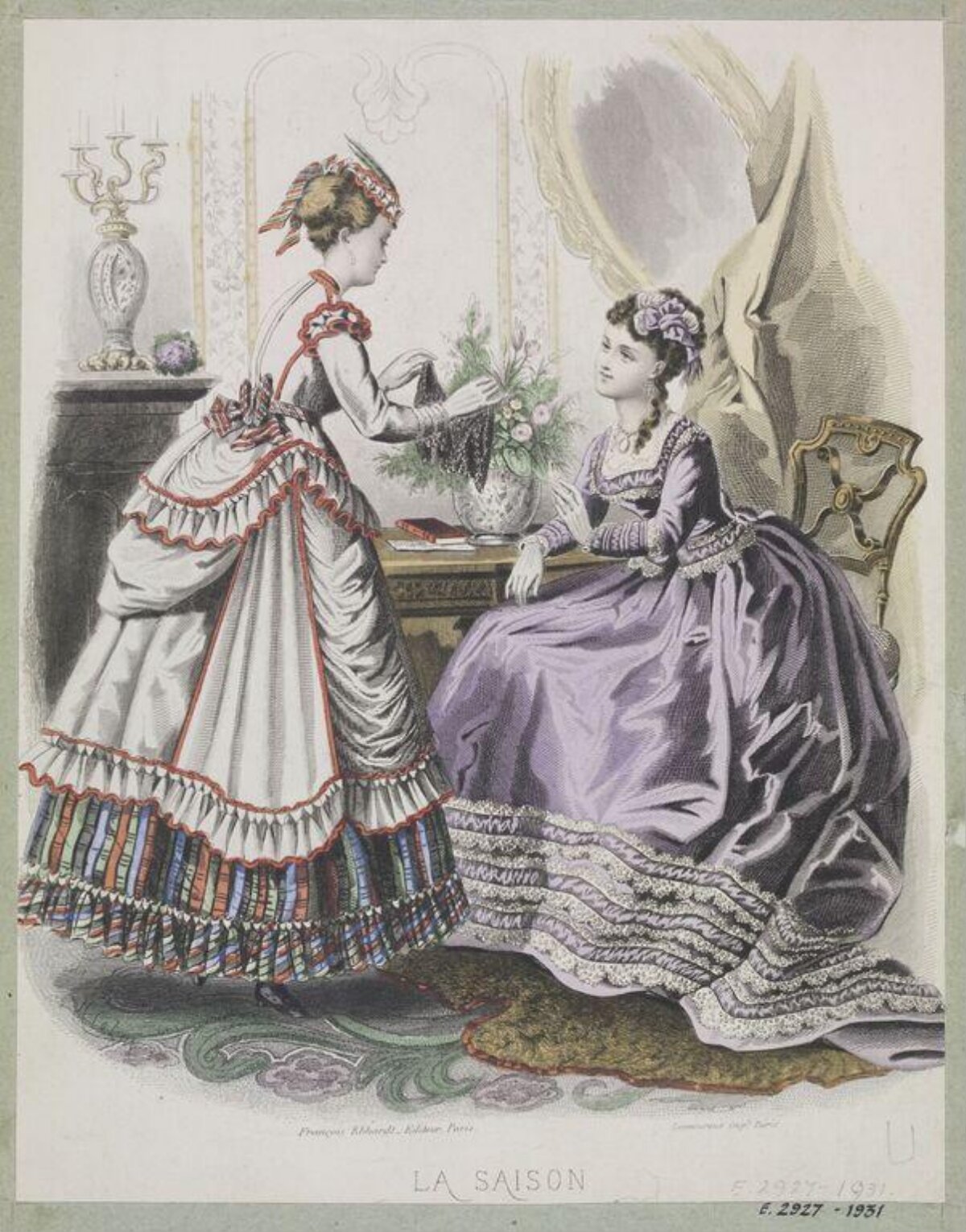 19th Century Women's Fashion Illustration