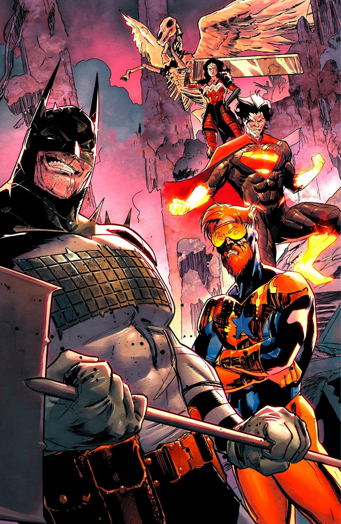 Dark DC Superhero Team
