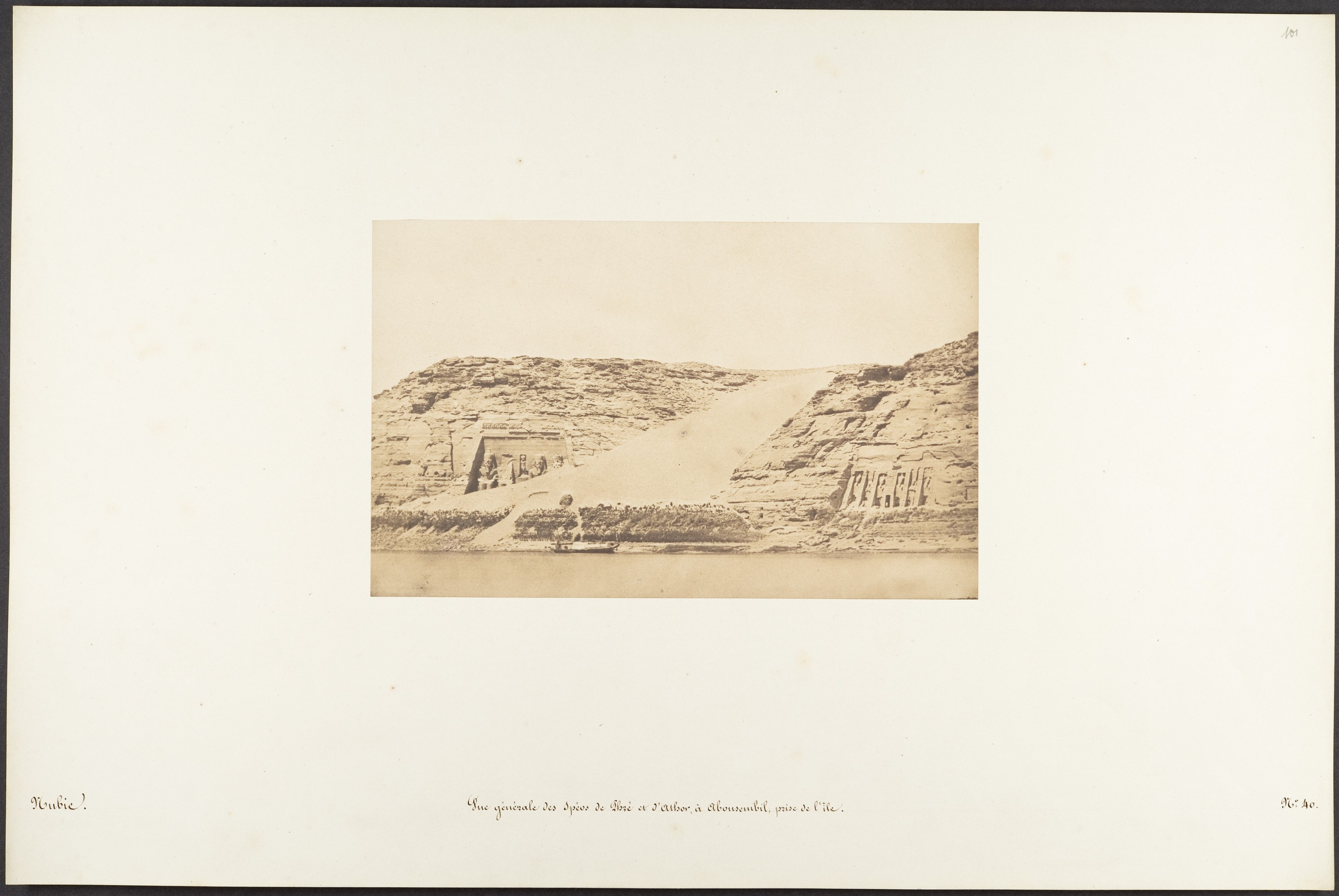 Abu Simbel Temples Nile View