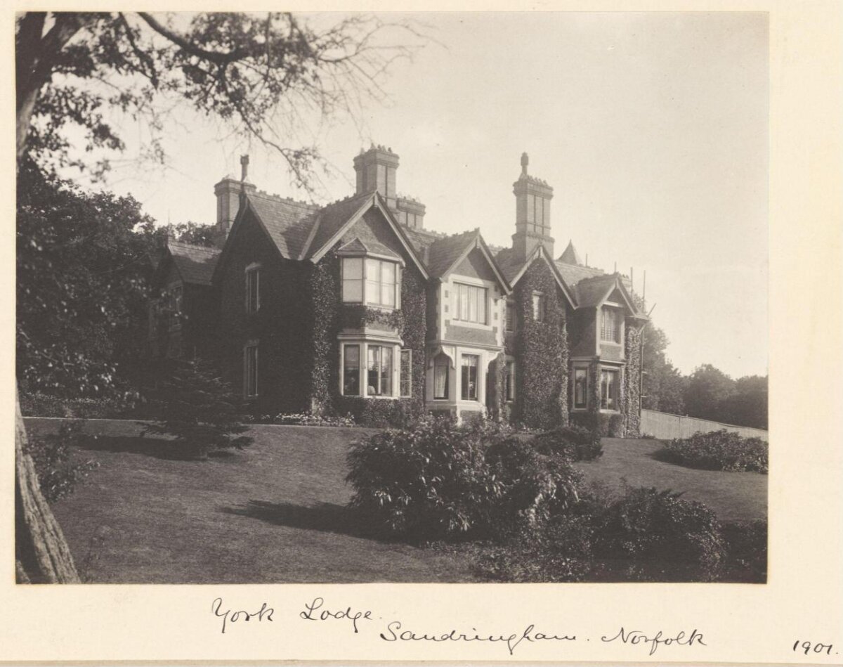 York Lodge Sandringham Norfolk 1901