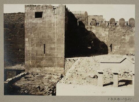 Vintage Fortress Wall Ruins