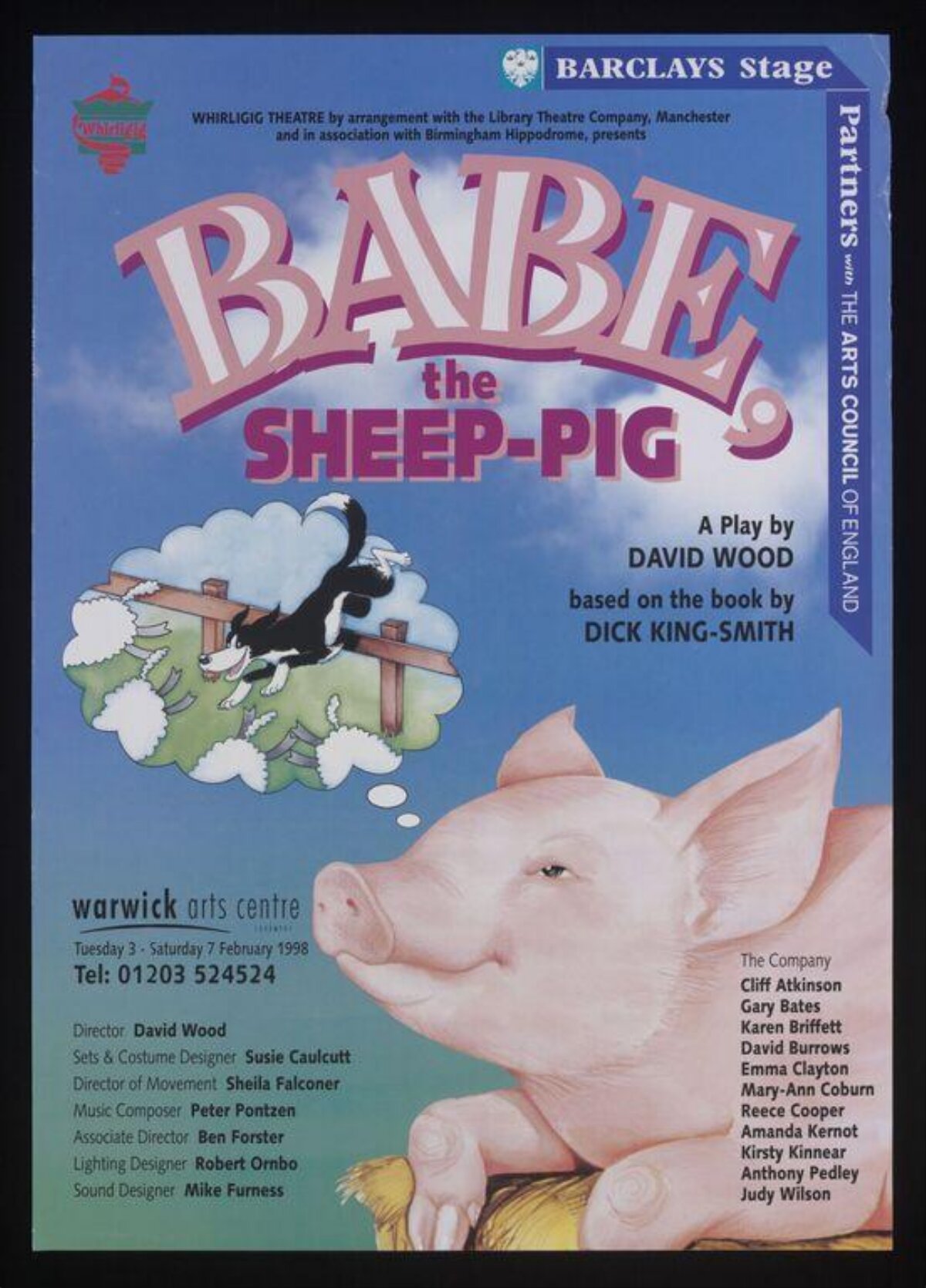 Babe the Sheep-Pig Theatre Poster