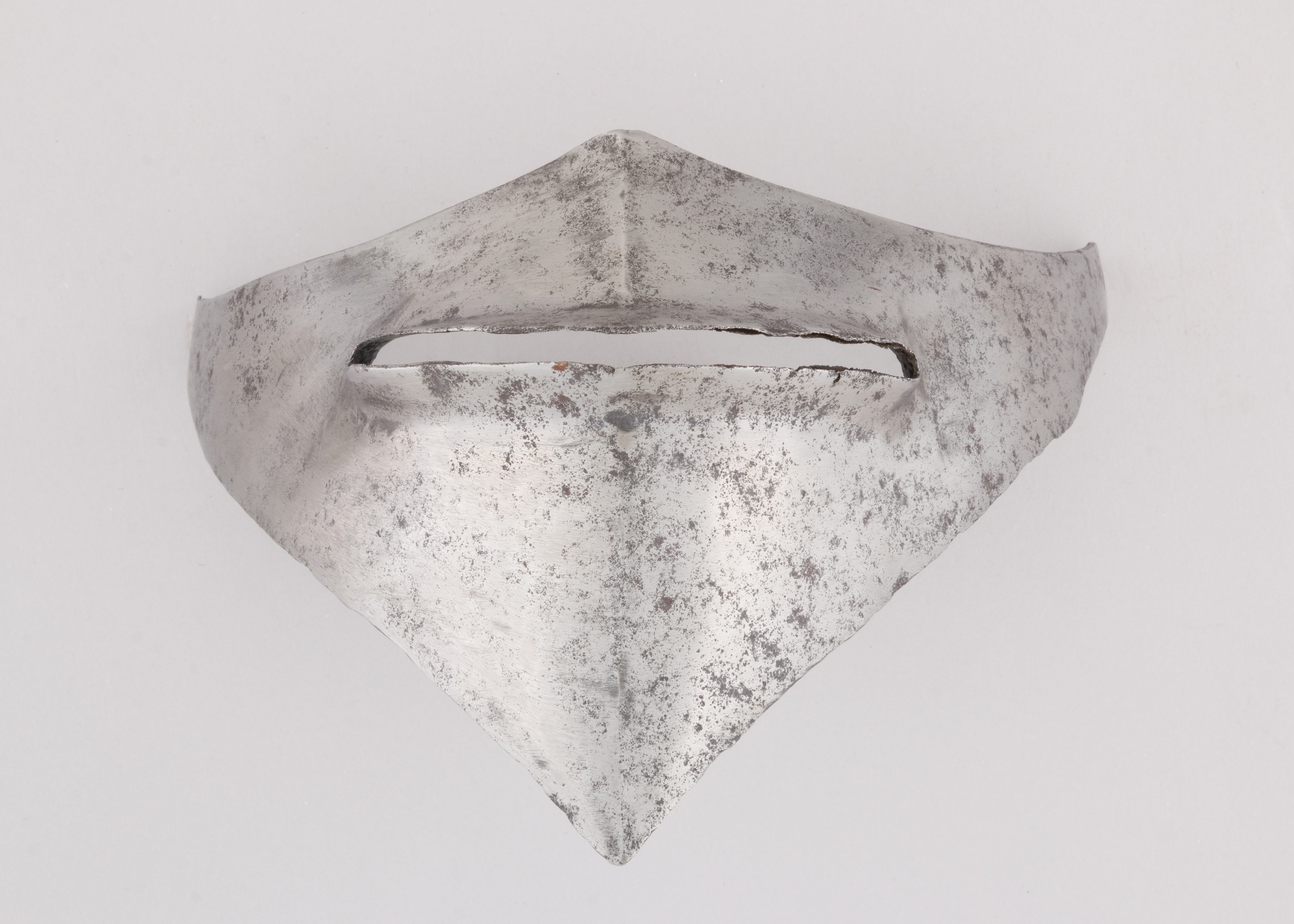 Antique Weathered Metal Face Mask