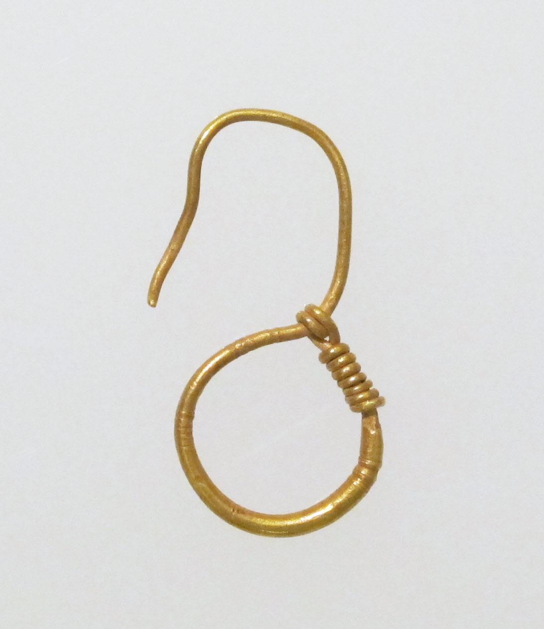 Handmade Gold Wire Earring