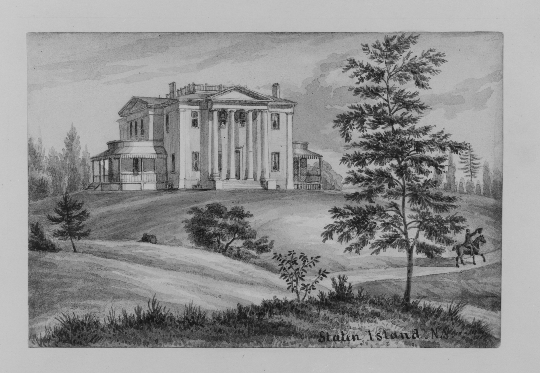 Mansion on Staten Island, New York