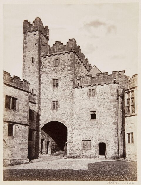 Vintage Castle Gatehouse