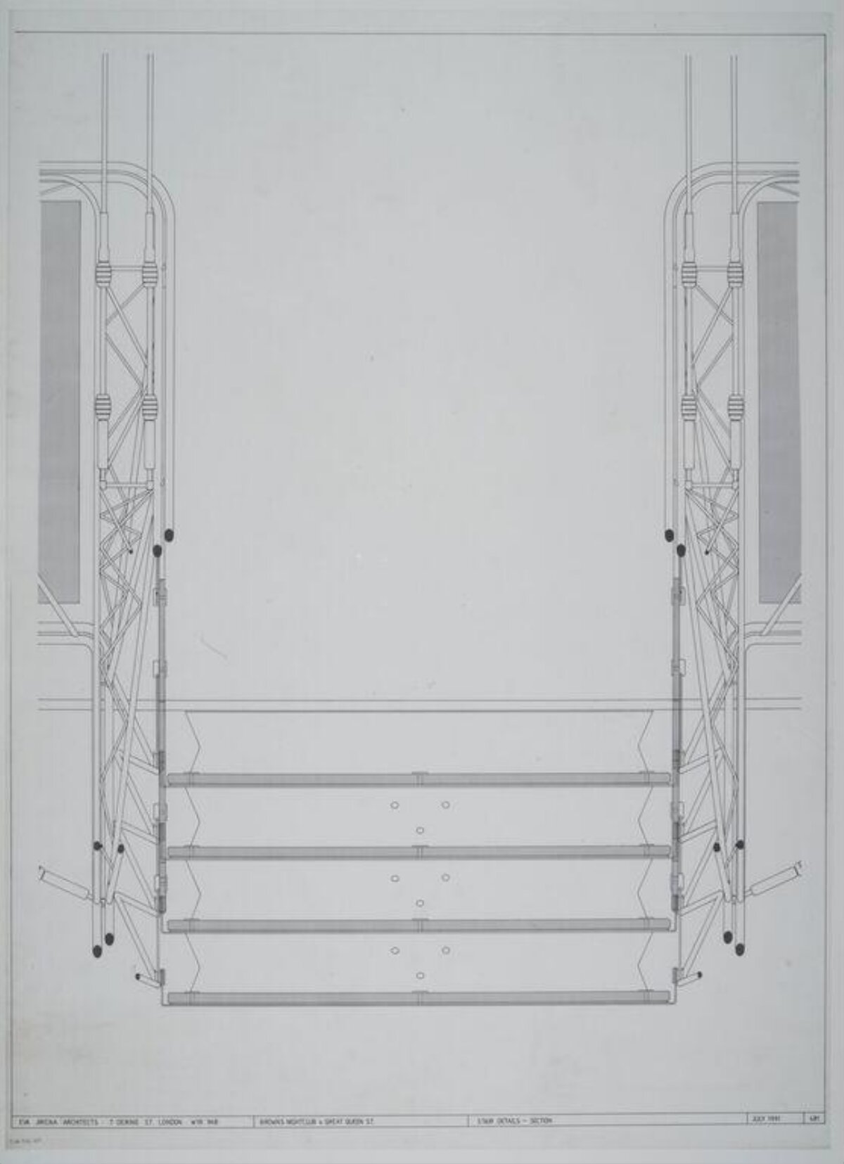 Stair Detail Architectural Drawing