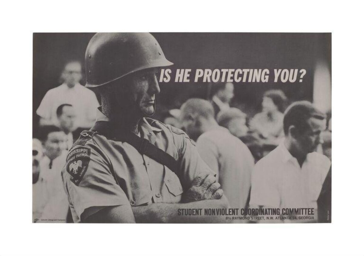 SNCC Civil Rights Protest Poster