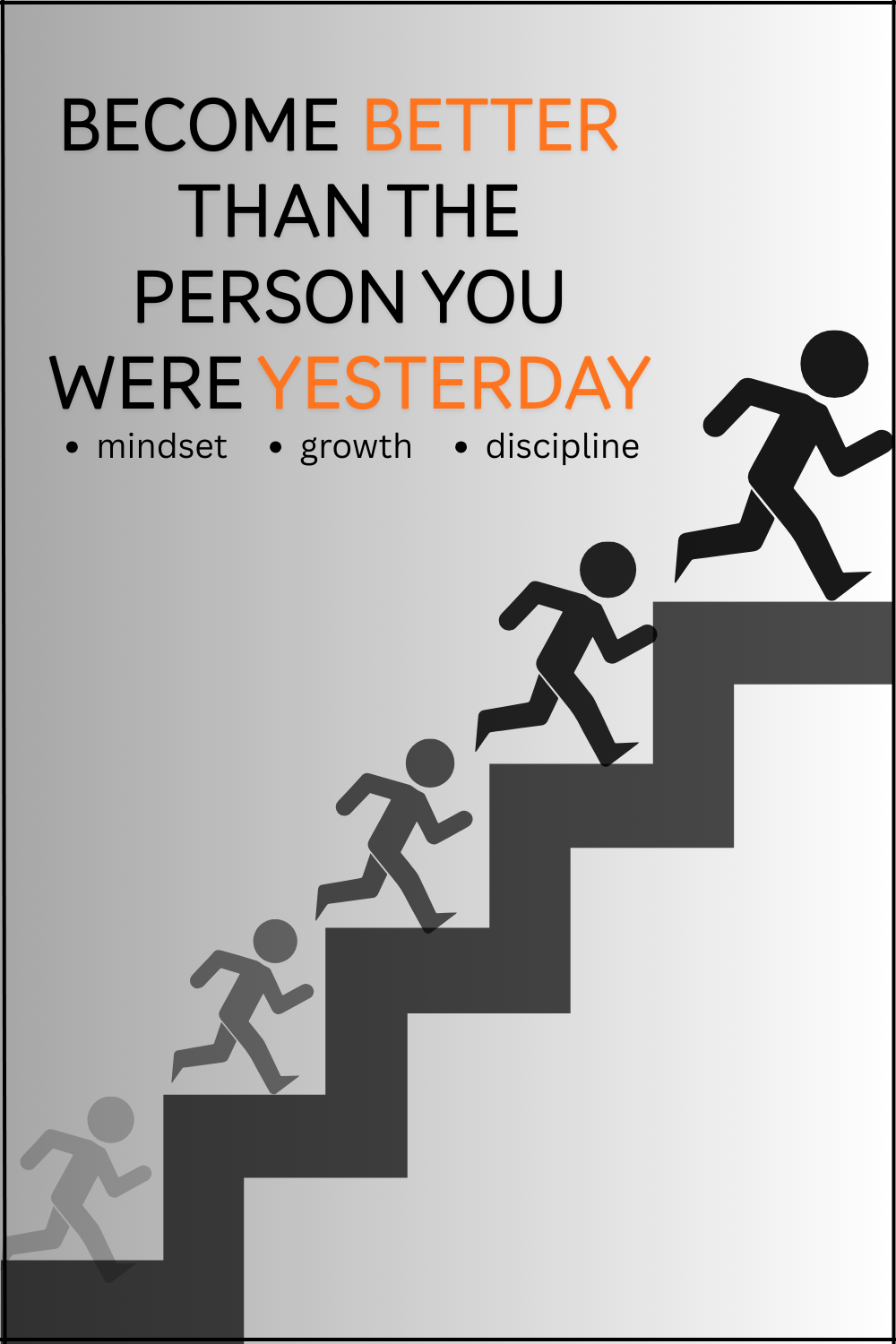 Motivational Personal Growth Poster