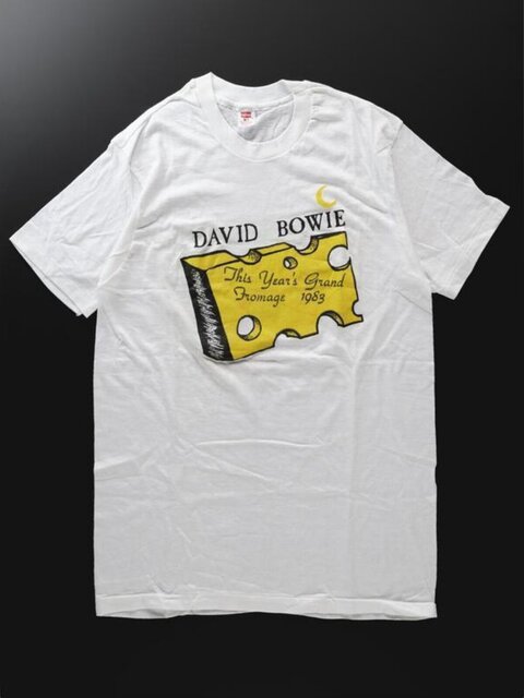 David Bowie Printed White T-shirt