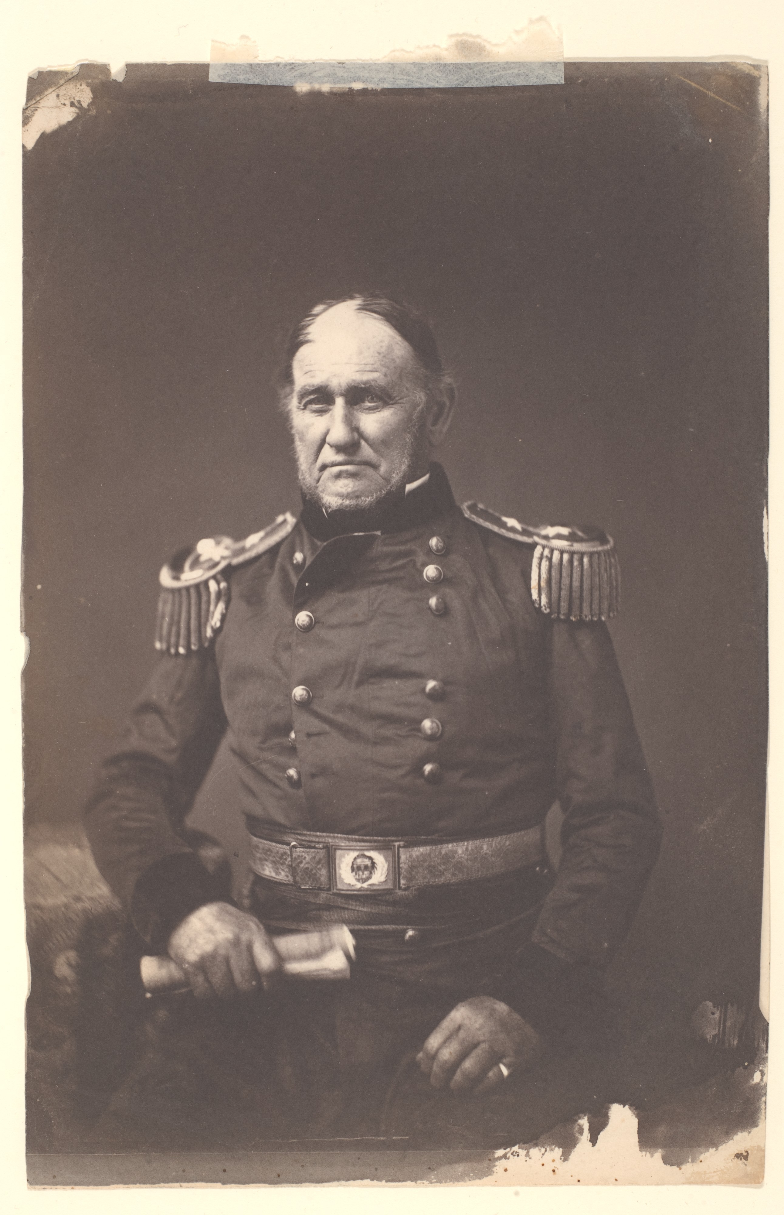 Vintage Portrait of Military General