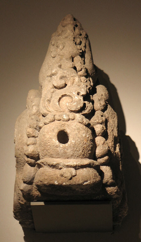 Damaged Ancient Stone Carved Head