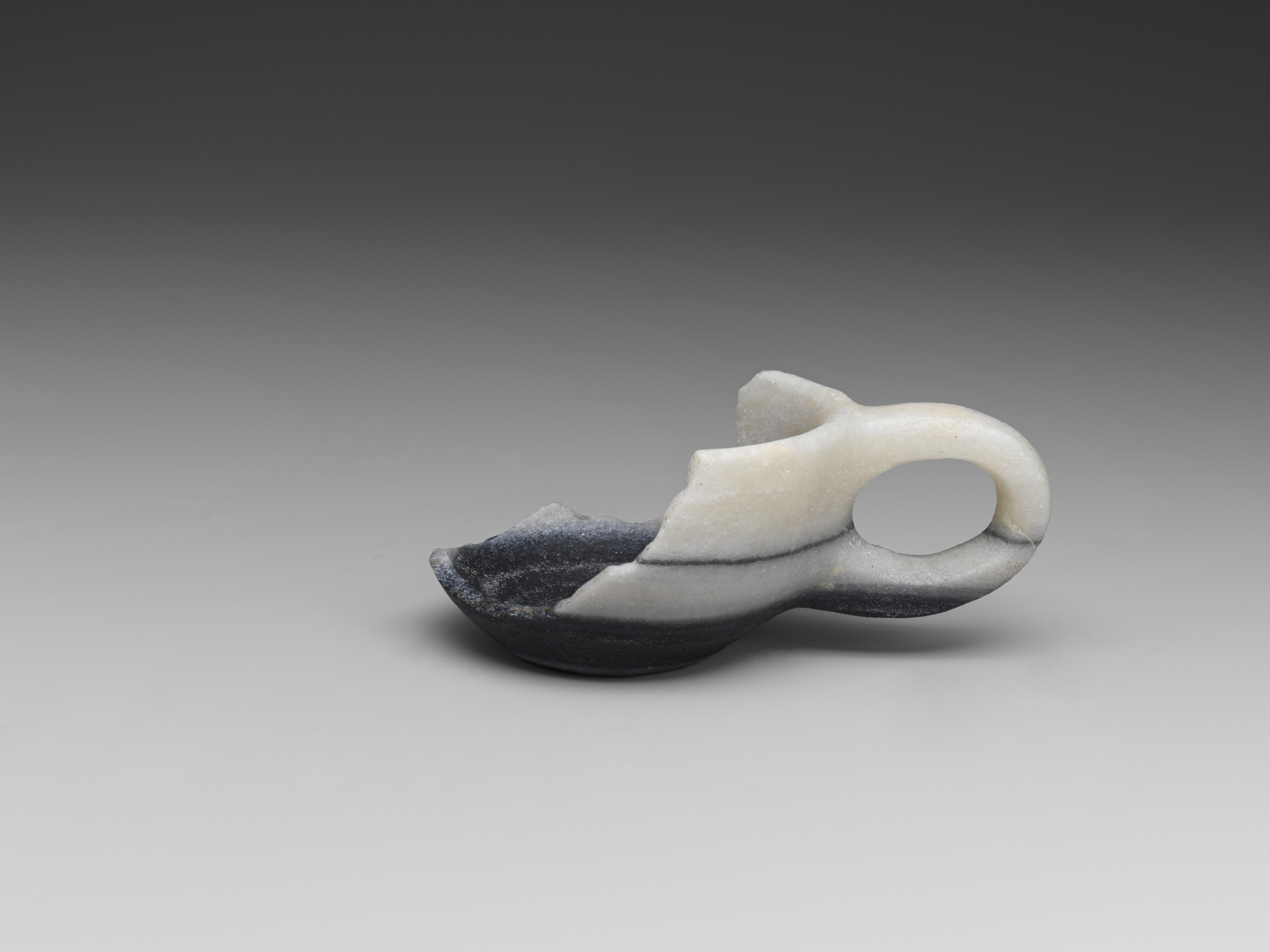 Fragmented Banded Stone Ladle