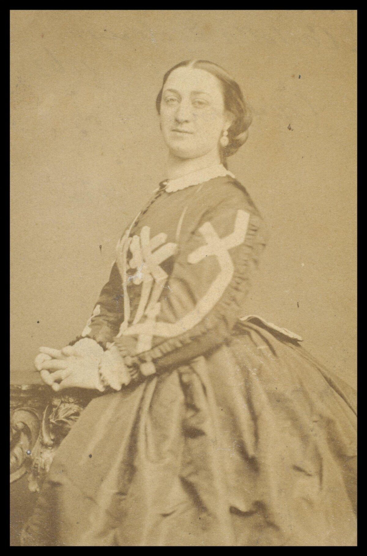 Vintage Victorian Woman Portrait