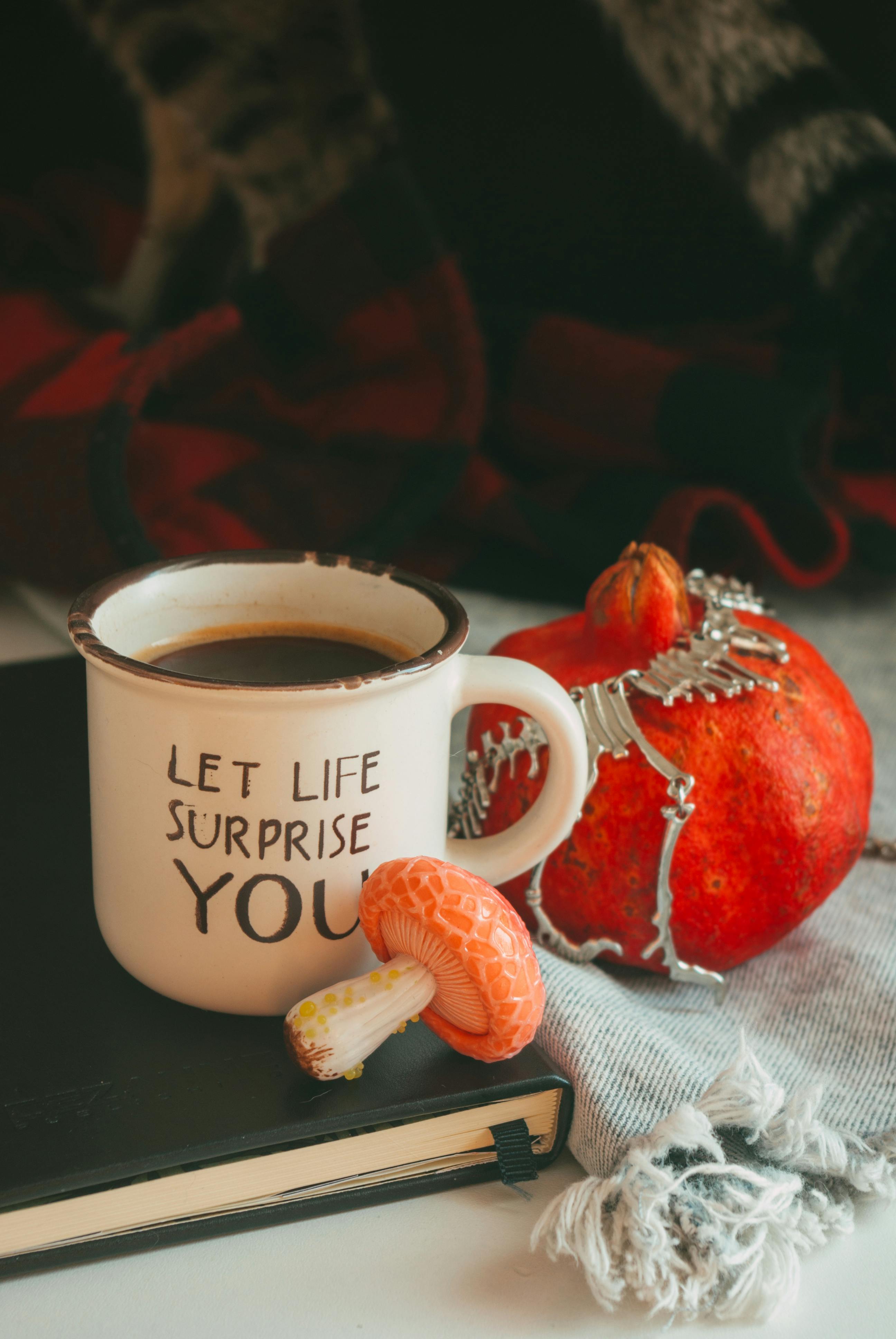 Cozy Autumn Coffee Still Life