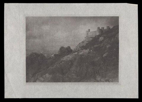 Castle on Rocky Hillside