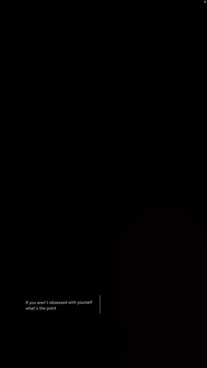 Minimalist Quote on Black Background