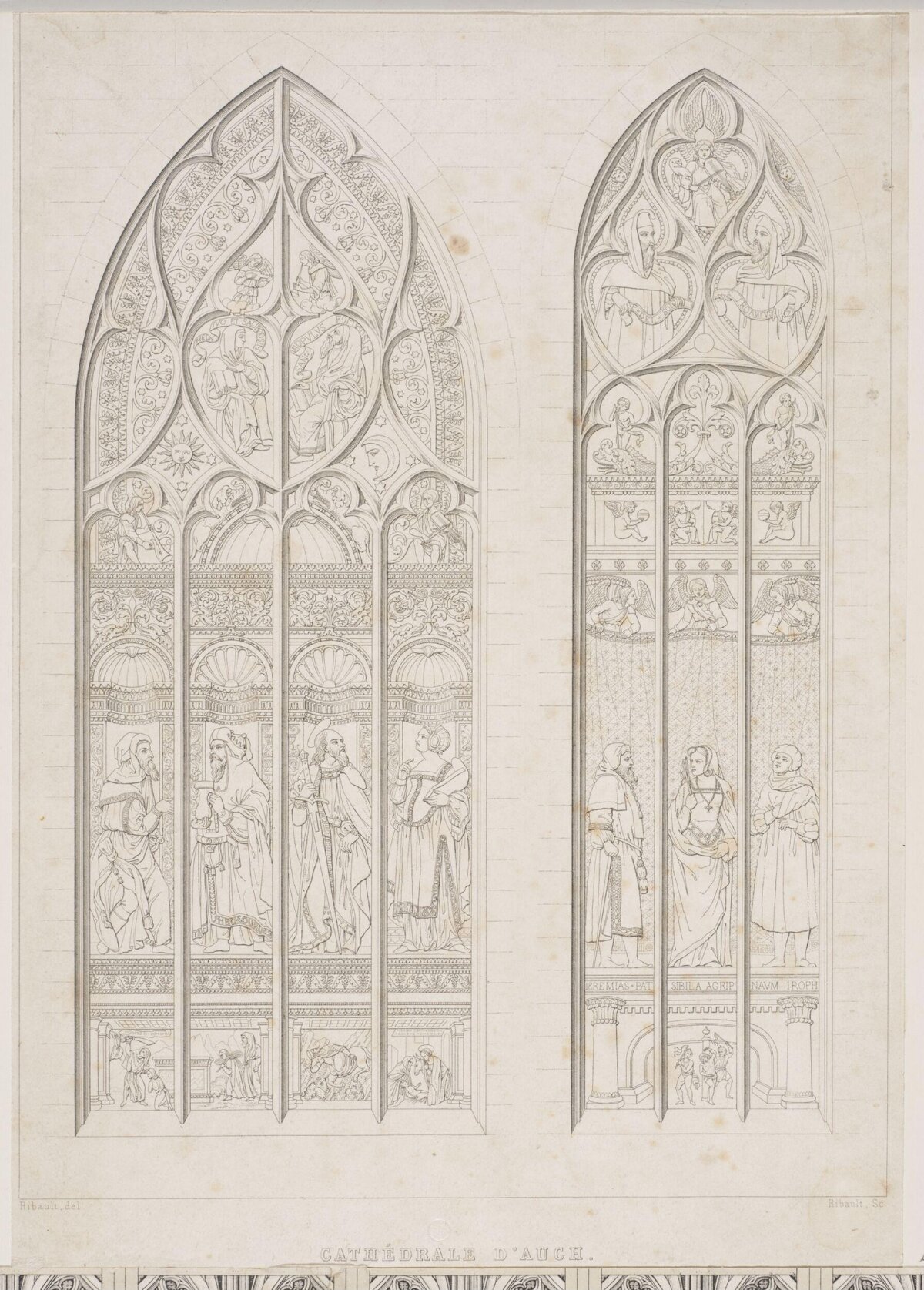 Auch Cathedral Window Design Drawings