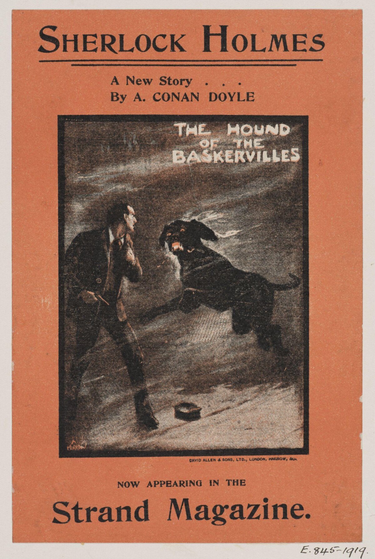 Vintage Hound of Baskervilles Advertisement