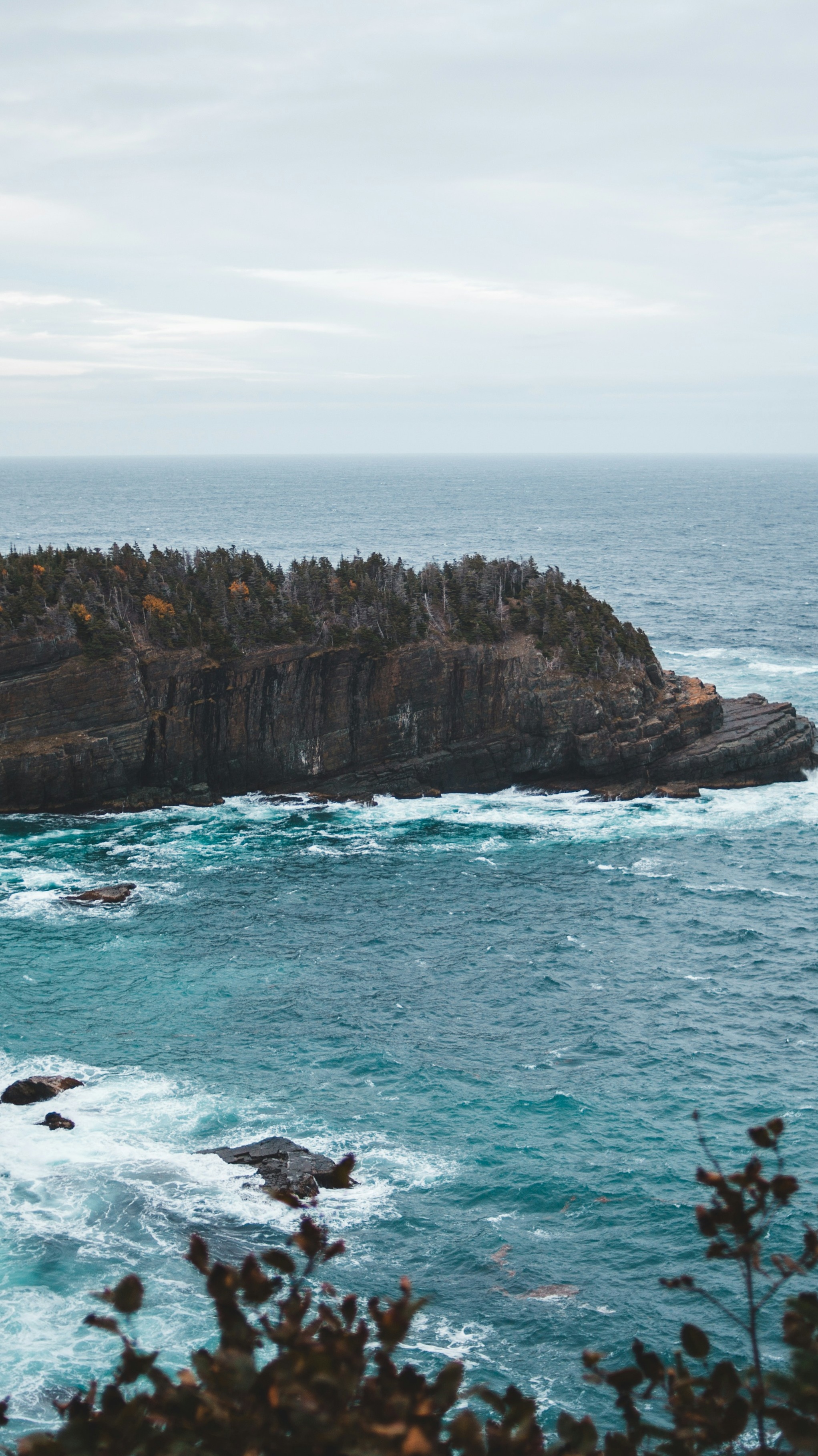 Rocky Coastal Headland Seascape