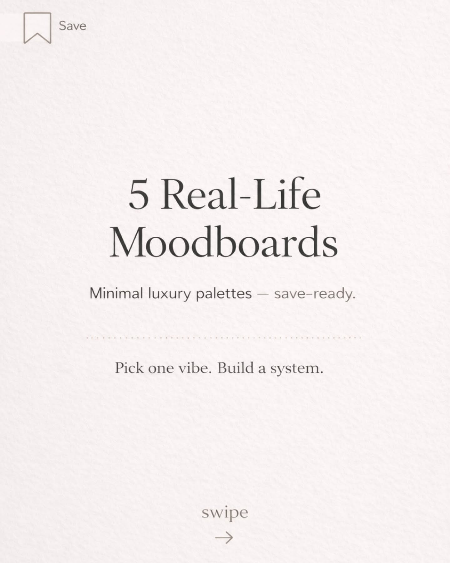 5 Real-Life Moodboards Intro Slide
