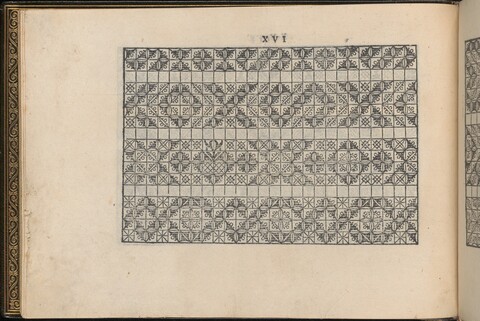 Vintage Needlework Pattern Plate XVI