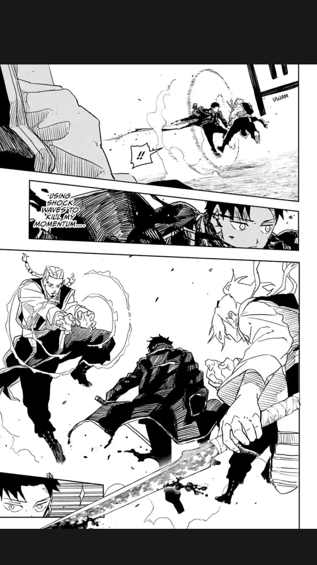 Manga Battle Action Page